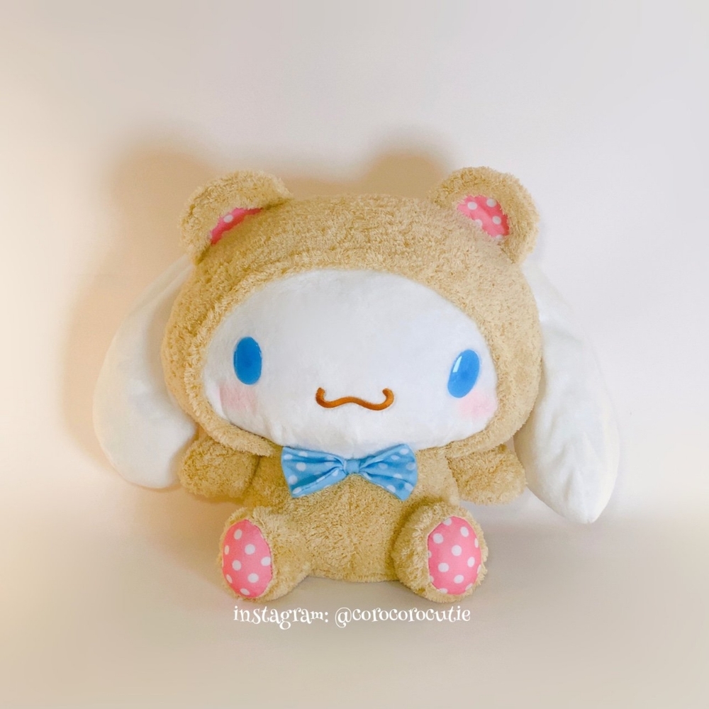 🧡 SOLD 🧡 Sanrio BIG Cinnamoroll Bear Plush - Picture 1 of 8